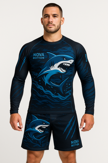 RASHGUARD & SHORT NOVA MOTION - PERFORMANCE SERIES