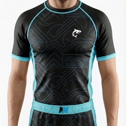 RASHGUARD NOVA MOTION - DIVISION ONE : BLUE STRIKE