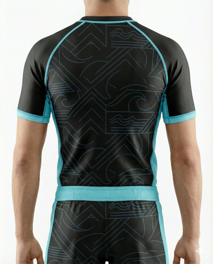 RASHGUARD NOVA MOTION - DIVISION ONE : BLUE STRIKE